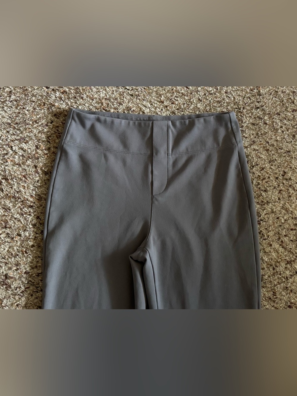 Halara Flex High Waisted Back Side Pocket Slight Flare Work Pants - Picture 4 of 7